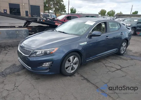 2015 Kia Optima Hybrid Ex from USA, damaged, VIN KNAGN4AD1F5080023